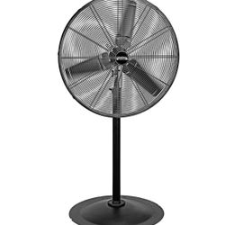 CENTRAL MACHINERY 30 in., 3-Speed Pedestal High-Velocity Shop Fan