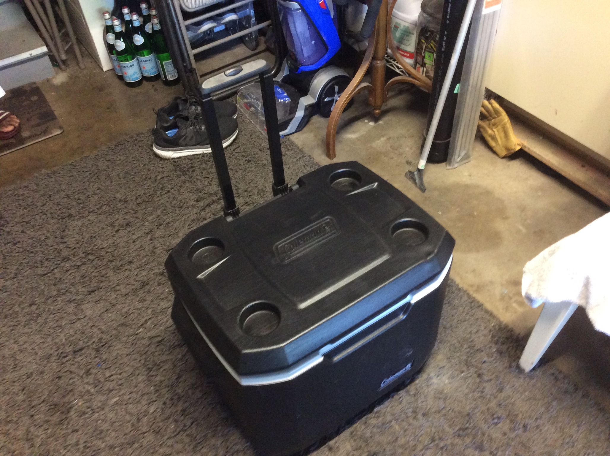Rolling Coleman Cooler