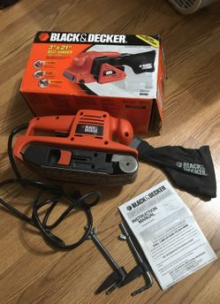 Black & Decker BR400 6 Amp 3 x 21 Belt Sander for Sale in Galloway, NJ -  OfferUp