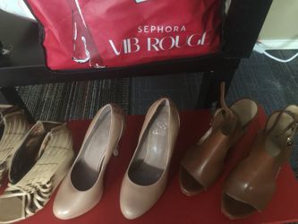 Michael Kors Brown wedge Sandals