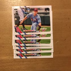 2021 PAUL GOLDSCHMIDT 6 CARD LOT 