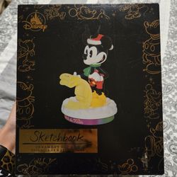 Disney Sketchbook Deck The Halls Mickey Ornament