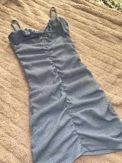 Blue dress