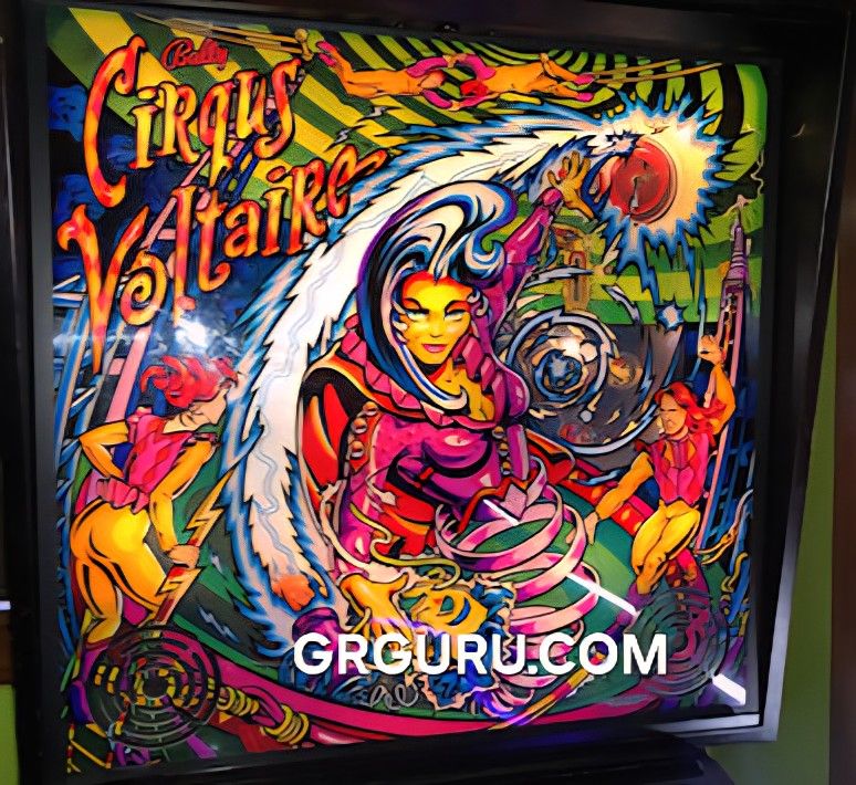 cirqus voltair Pinball HUO