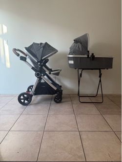 Stroller and  bassinet