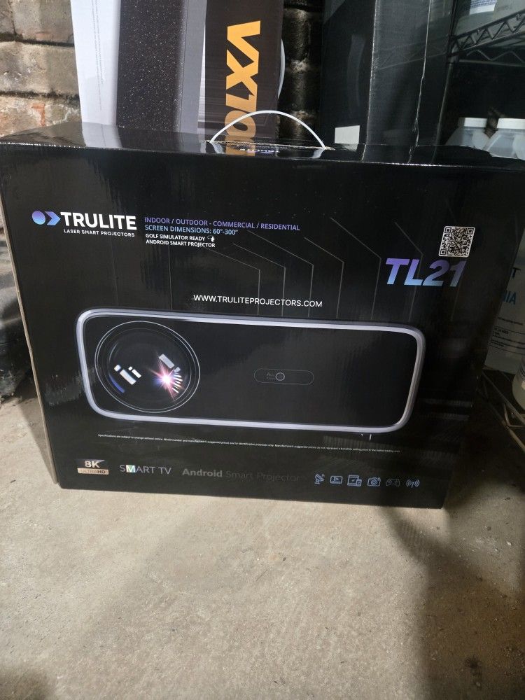 Trulite TL Proyector 8k And Screen