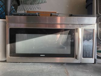 Microwave over the top stove Bosch