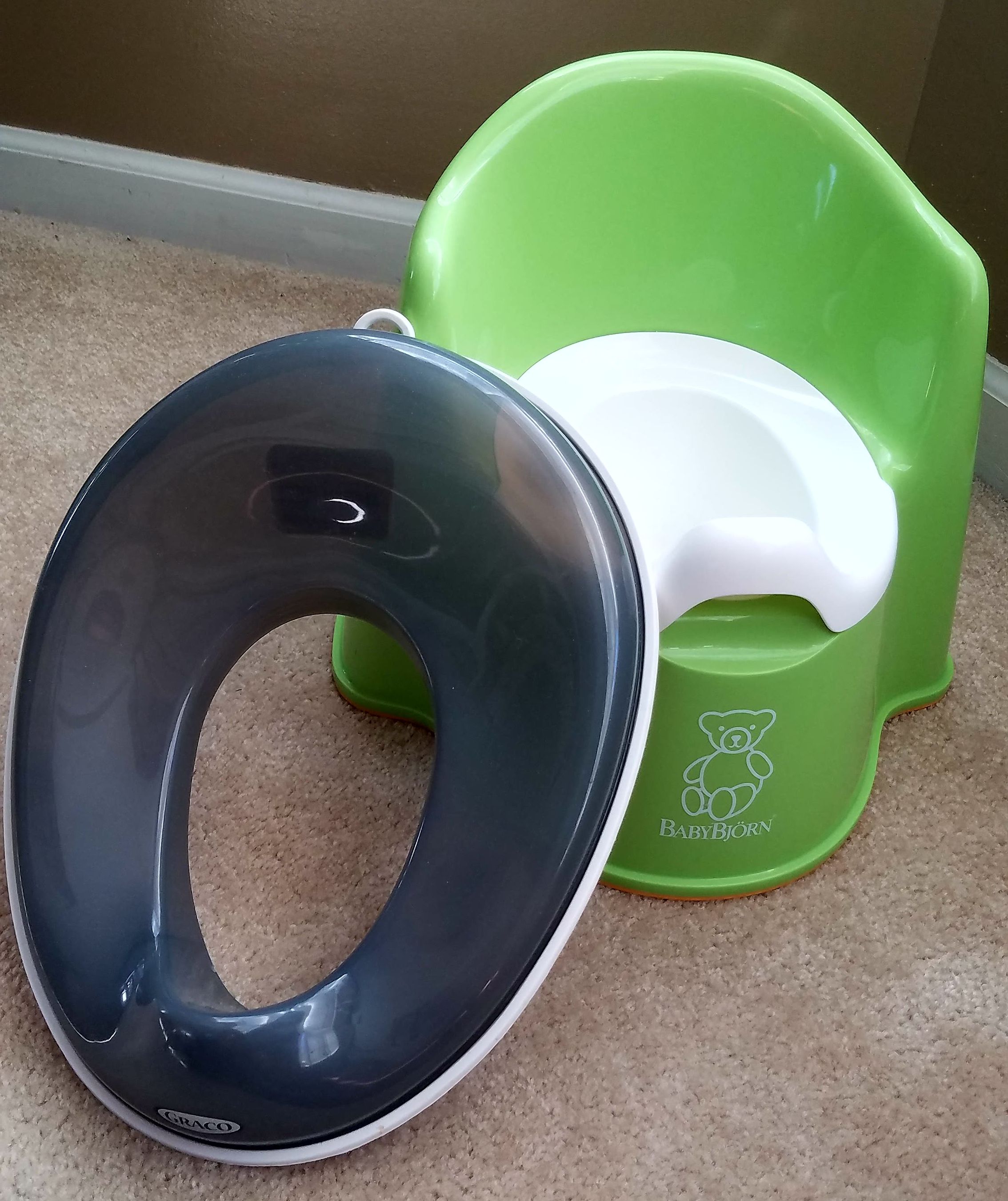 Vtech toy and training potty