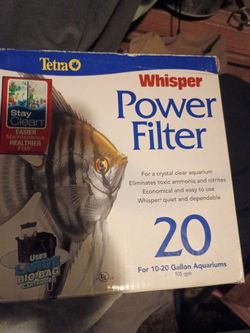 Whisper power filter 20