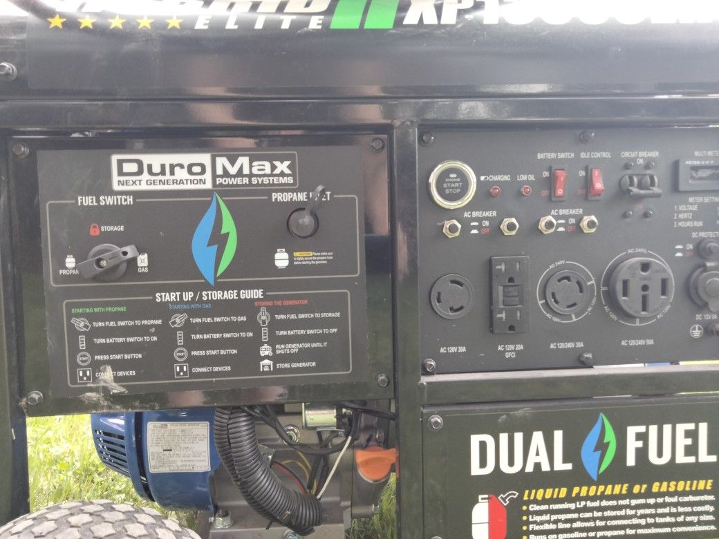 Brand New 20 HP Dual Fuel Generator