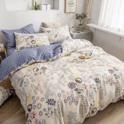 pure cotton 4pcs bed set