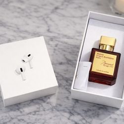 Baccarat Cologne And Air Pod 
