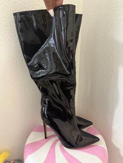 FASHION NOVA CALF HIGH BOOTS SIZE 7.5