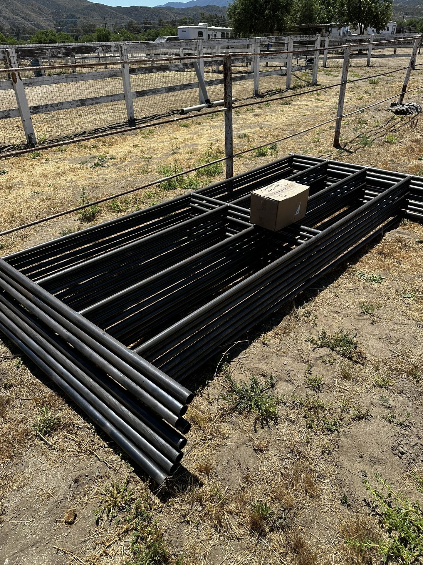 Pipe Corral Panels Horse Fencing