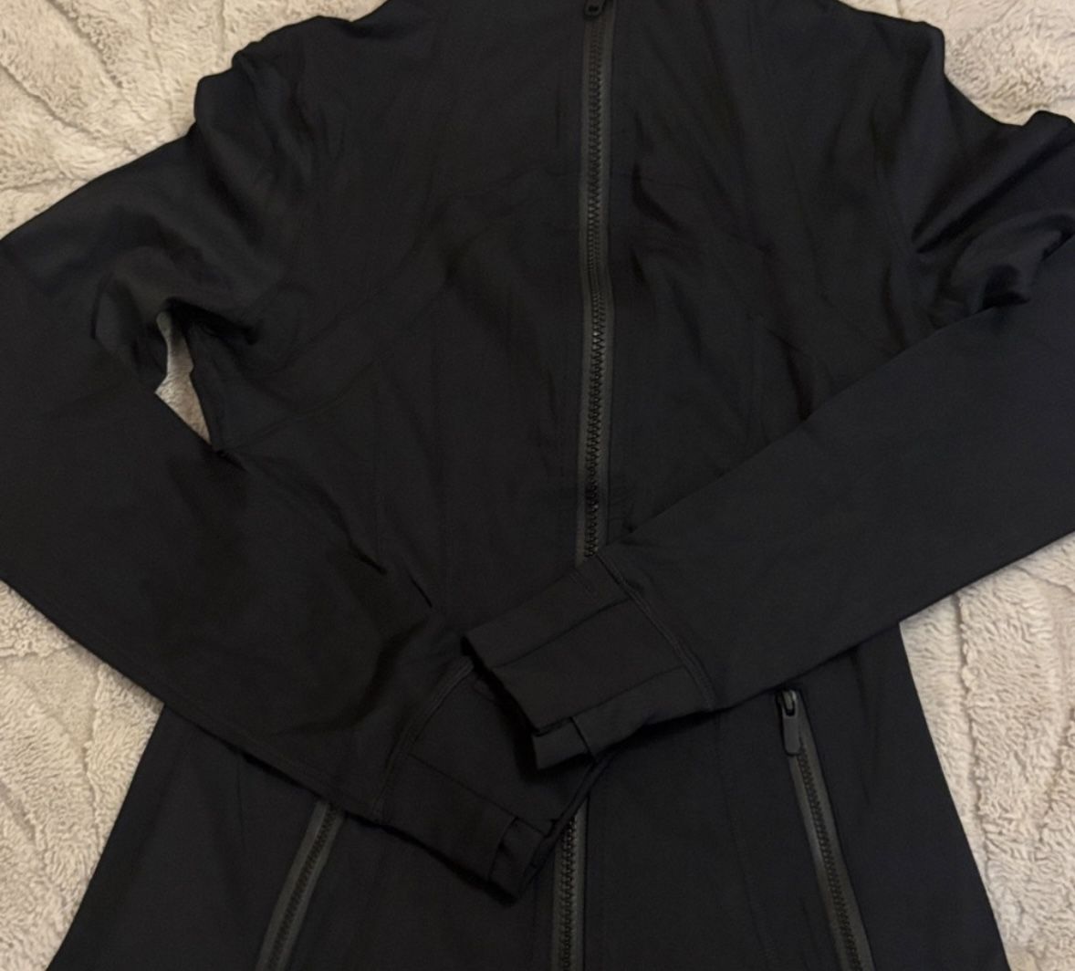 Black long Sleeve Athletic Top