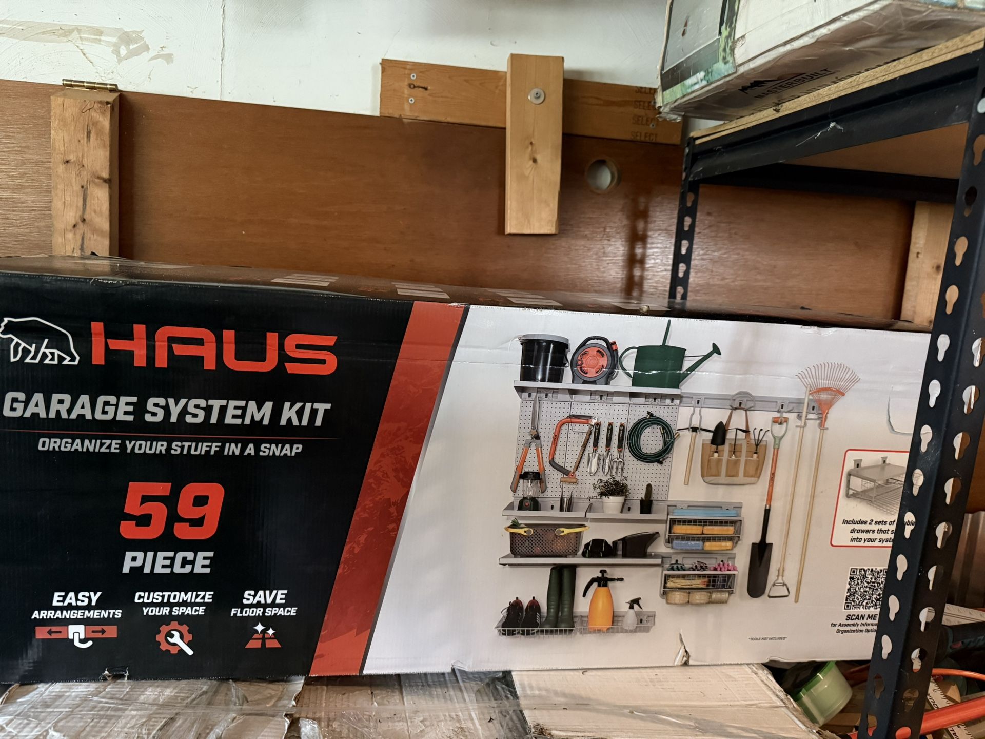 Haus 59 Piece Garage System Kit