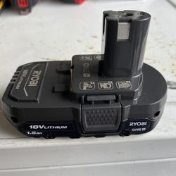 Ryobi 18v 1.5ah Battery