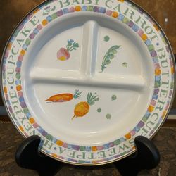 MacKenzie Childs Enamel Divided Dish