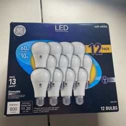12 Pack Of Led Light Bulbs 