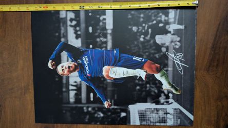 Eden Hazard Metallic Poster