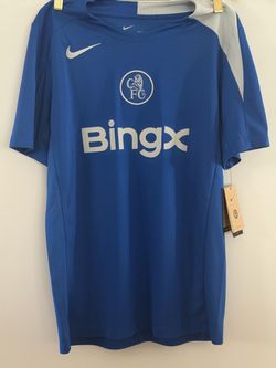 Nike Chelsea FC Soccer Jersey Blue BingX NWT - Men’s Medium