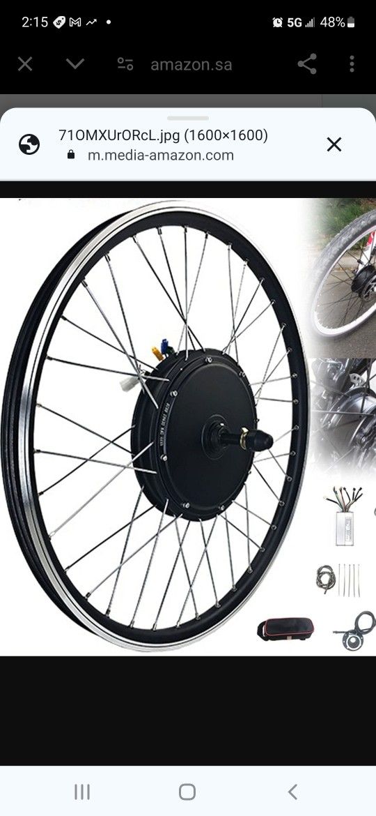 electric bike wheel hub assembly 20" Complete Kit BRAND NEW