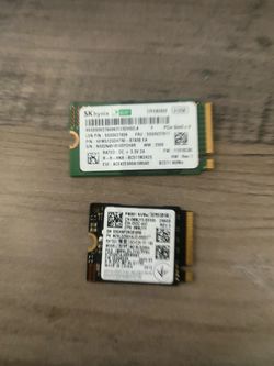 NVMe SSD 512GB & 256GB