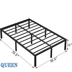 Metal Bed Frame Like New 