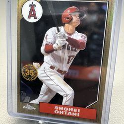 Shohei Ohtani - Topps Chrome 35th Anniversary - #87BC-2 Los Angeles Angels