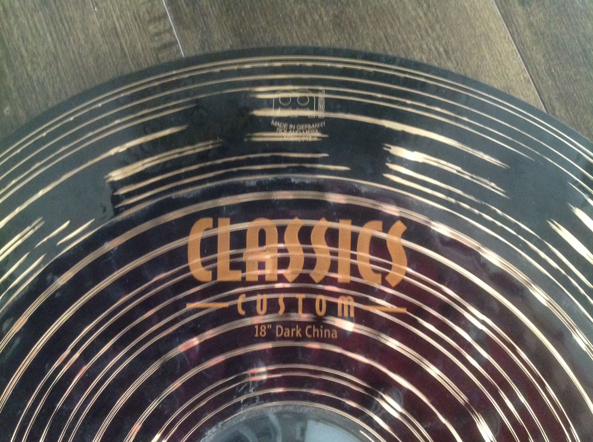Meinl Classics 18" Dark China Cymbal