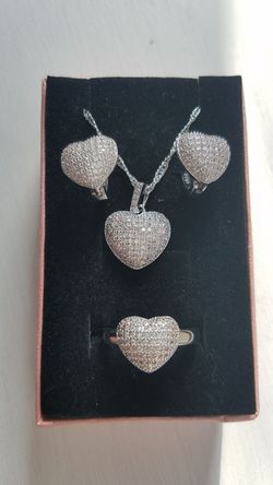 925 sterling silver jewelry set