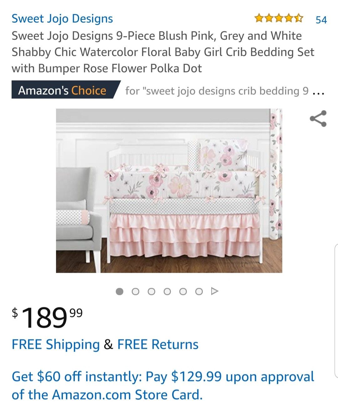 Sweet Jojo Designs Piece Crib Bedding