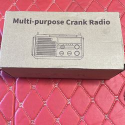 Multi-purpose Crank Radio
