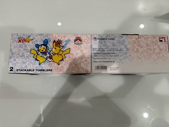 Pokemon Worlds XP San Francisco 2026 Pikachu Stackable Tumblers