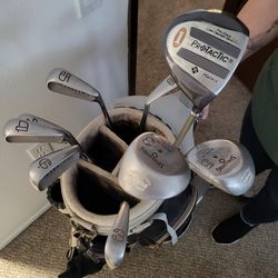 Women's Golf Clubs, Bag & Cart