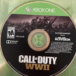 XBOX ONE Call Of Duty WWII