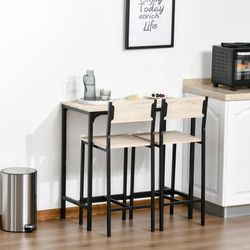 3 Piece Dining Set / Bar Stool Set / Bar Table