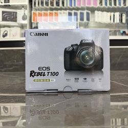 Canon EOS Rebel T100 EF-S 55 III kit ((Take It Home In Payments/ llévatelo a casa en pagos)