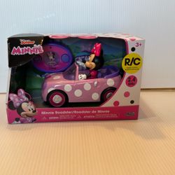 Jada Disney Junior Minnie Mouse Roadster RC Radio Control Cars