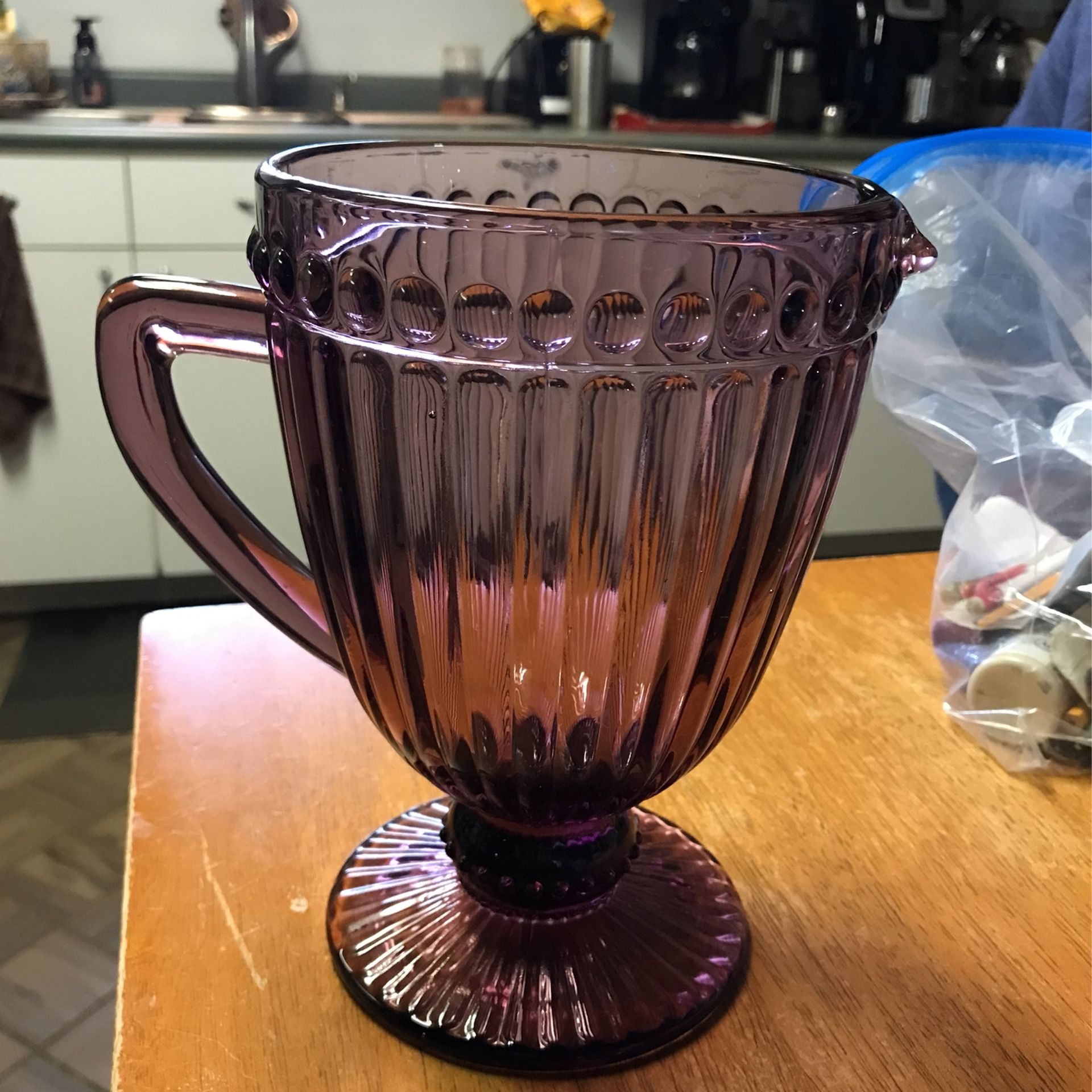 5 Cup Purple Pitcher Avon? Collectible