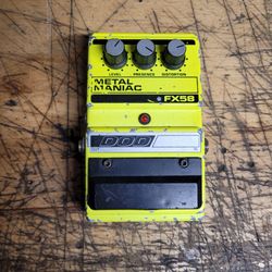 DOD Metal Maniac Distortion Pedal FX58 USA