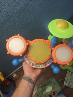 Baby drum set