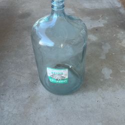 Vintage Glass 5 Gallon Water Bottle Phoenix, Local Company