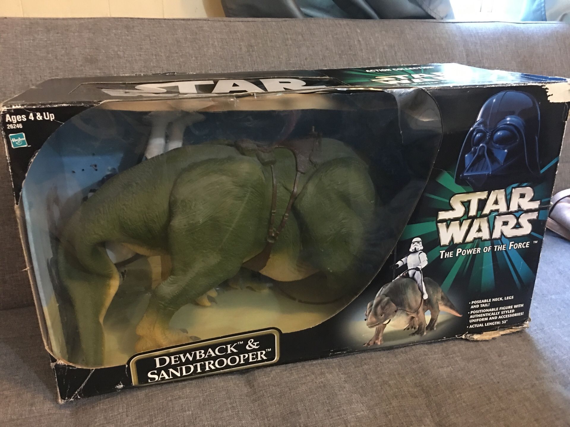 Star Wars Memorabilia action figures “Dewback & Stormtrooper” set