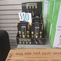 Rechargeable Flashlight Available On Cash Deal Offer $ 10  