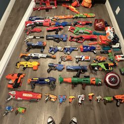 Nerf Gun Lot