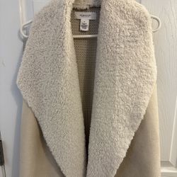 Suede And Fur Vest