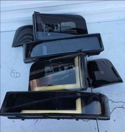 92-96 Ford F150 F250 F350 Bronco LED DRL Headlights Luces Micas Calaveras Faros Faroles Focos Headla