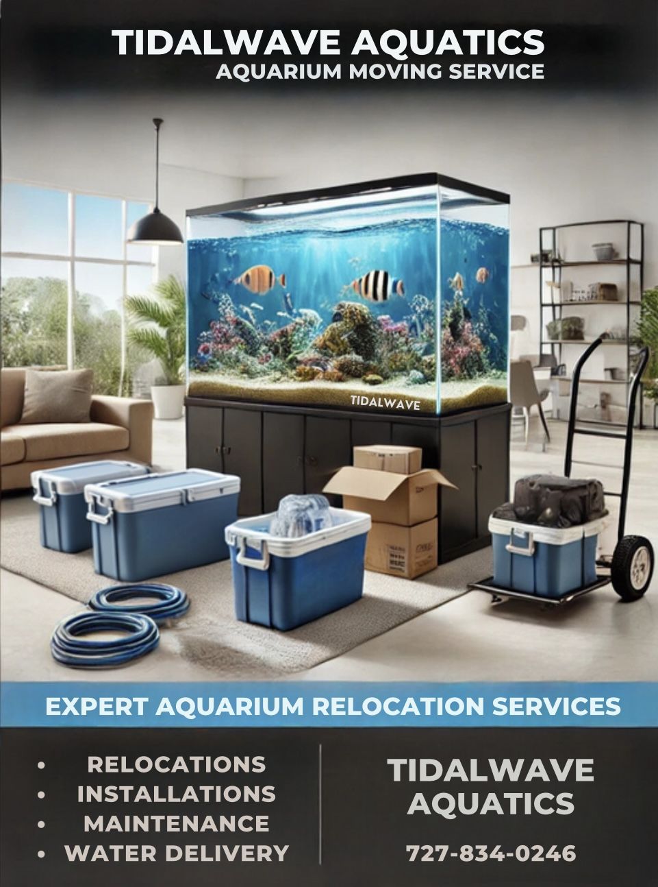 📢 Professional Aquarium Services – Relocation, Installation, Maintenance, &