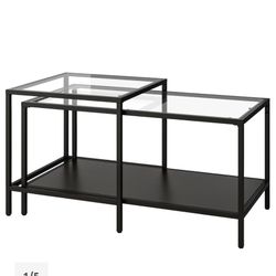 Glass Nesting Coffee Table